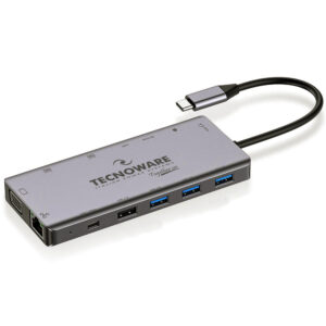 HUB USB TYPE-C 13 in 1 Adapter MOD. FHUB17692