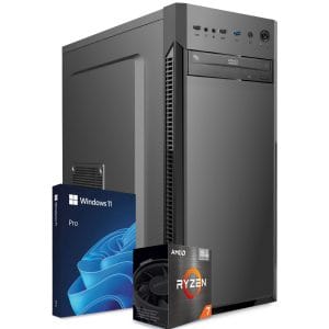 PC FISSO AMD RYZEN 7 - 5700X - RAM 32 GB DDR4 - SSD M.2 1 TB - SCHEDA VIDEO DEDICATA INTEL ARC A380 6GB GDDR6 - WIFI INTERNO AC+BT - WINDOWS 11 PRO