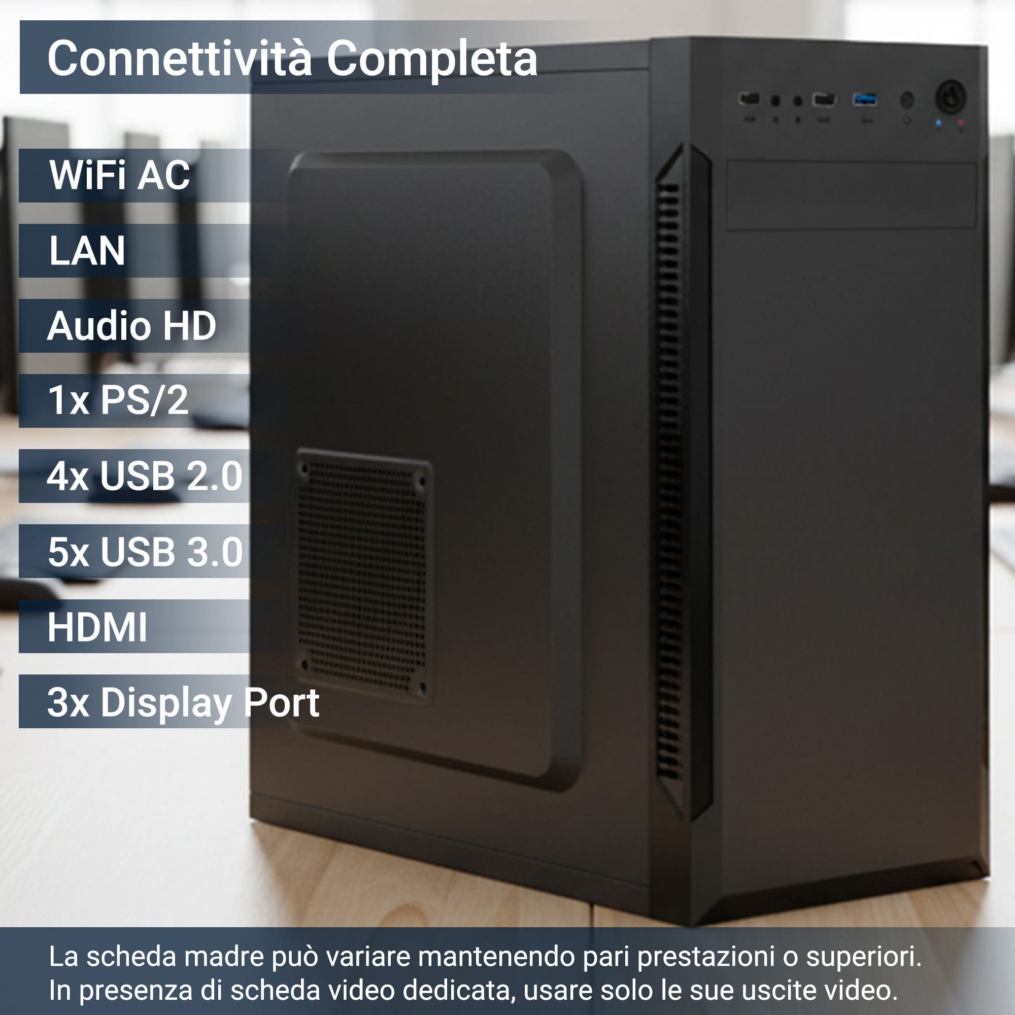 PC Ufficio AMD Ryzen 7 5700X - immagine 4