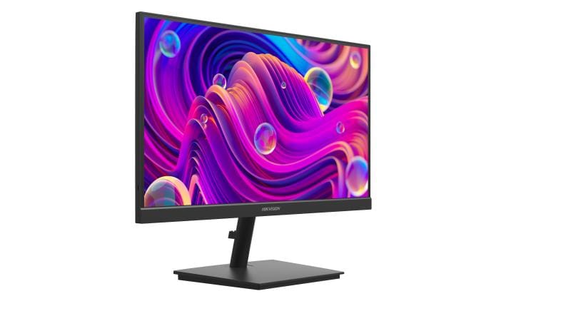 MONITOR NERO HIKVISION LCD VA LED 21.5" WIDE FRAMELESS 5MS FHD 3000:1 VGA HDMI VESA - immagine 2