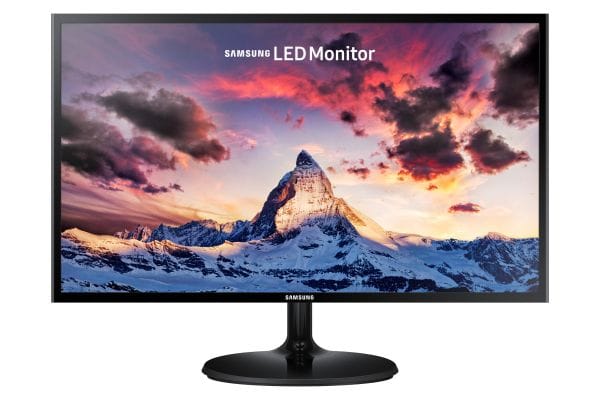 SAMSUNG S24F350FH MONITOR 24" FULL HD, 1920 X 1080, 60 HZ, 5 MS, D-SUB, HDMI, PANNELLO PLS, NERO