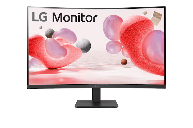 MONITOR LG CURVO 32" FULL HD LED, 1920X1080, 100HZ, 2X HDMI + VGA, ANTIRIFLESSO,NERO MOD. 32MR50C