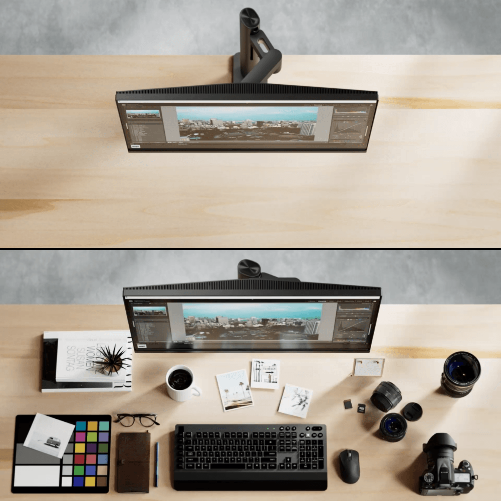 PD2706UA - Monitor per designer 4K UHD P3 Display HDR 400 USB-C da 27 pollici con supporto ergonomico - immagine 4