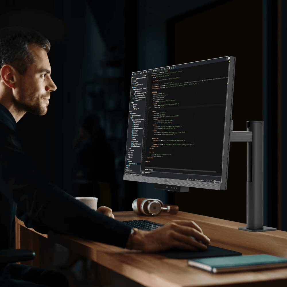 RD280UA - Monitor per programmazione 28” 4K+ con MoonHalo e supporto flessibile - immagine 7