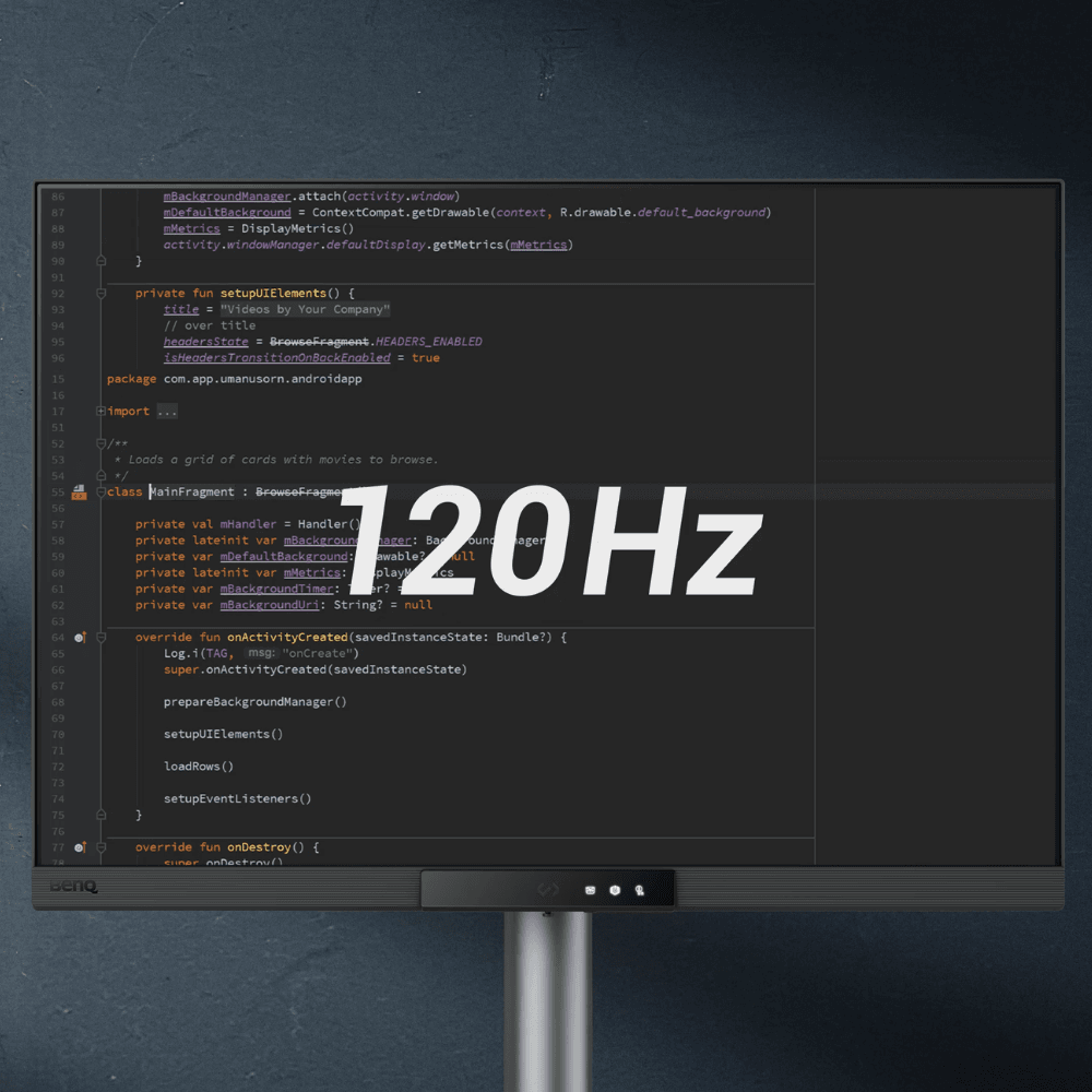 RD280UG - Monitor per programmare 28” 4K+ 120Hz con MoonHalo Backlight BenQ - immagine 6