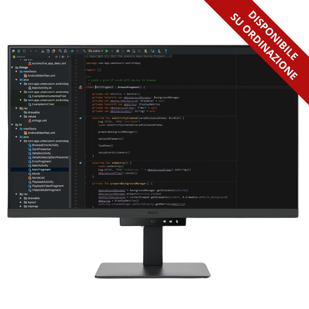 RD320U - Monitor BenQ per programmazione da 32” 4K con retroilluminazione